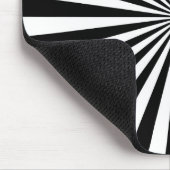 Optisches Sonnenschutzgitterdesign Mousepad (Ecke)