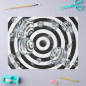 optisches Sphäropapier Seidenpapier (Basteln)