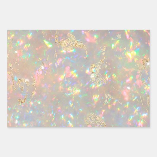 optisches Texturpapier Geschenkpapier Set (Vorderseite 2)