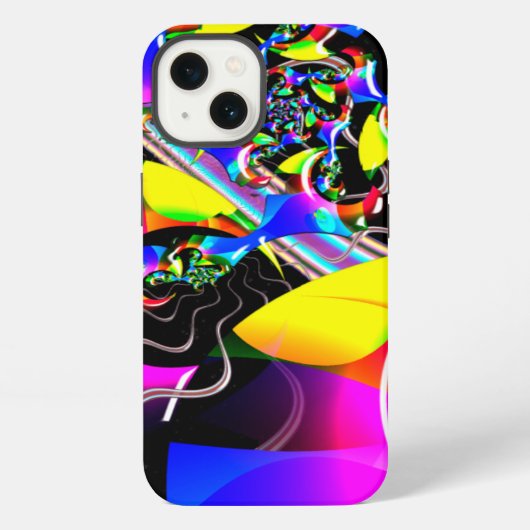 Optisches Universum iPhone Hülle (Rückseite)