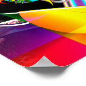 Optisches Universum Poster (Ecke)