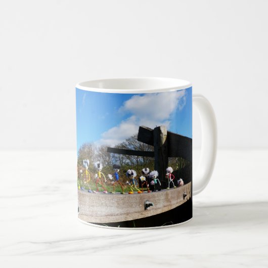 Optocht van Fubby's naar felicitatie. Kaffeetasse (VorderseiteRechts)