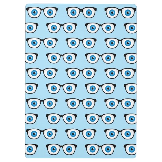 Optometrie-Augen Klemmbrett (Rückseite)