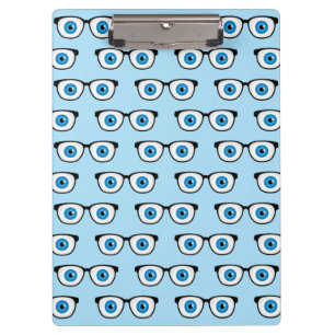 Optometrie-Augen Klemmbrett