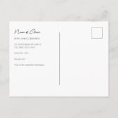 Optometrie Augenuntersuchung Gold Ernennung Erinne Postkarte (Rückseite)