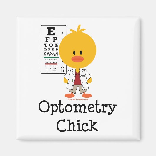 Optometrie Chick Magnet (Vorne)