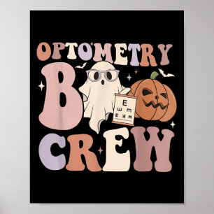 Optometrie-Crew Optometrie Boo Crew Halloween Opti Poster