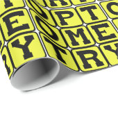 Optometrie, Die Wissenschaft des Sehens Geschenkpapier (Rolleneckpunkt)