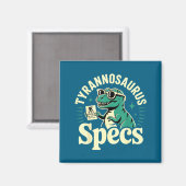 Optometrie Dinosaurier Optiker Optikerin Magnet (Vorderseite/Rückseite)