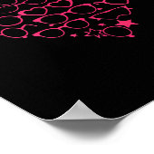 Optometrie Eyegles Herz Valentinstag Poster (Ecke)