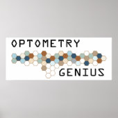 Optometrie Genius Poster (Vorne)