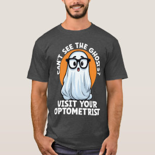 Optometrie Halloween Optometriker Augenarzt Trick T-Shirt