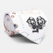 Optometrie in Weiß Krawatte (Gerollt)