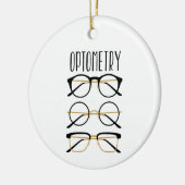 Optometrie Keramik Ornament (Links)