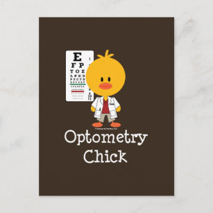 Optometrie Kick Postkarte