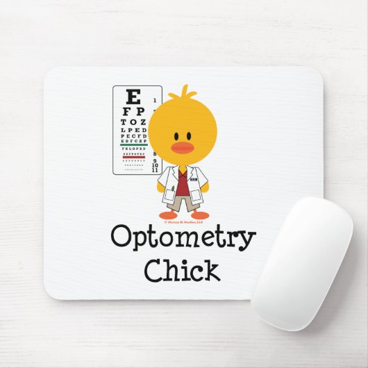 Optometrie-Küken Mousepad (Mit Mouse)