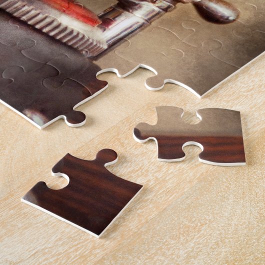 Optometrie - Linsenschneidemaschine Puzzle (Seite)