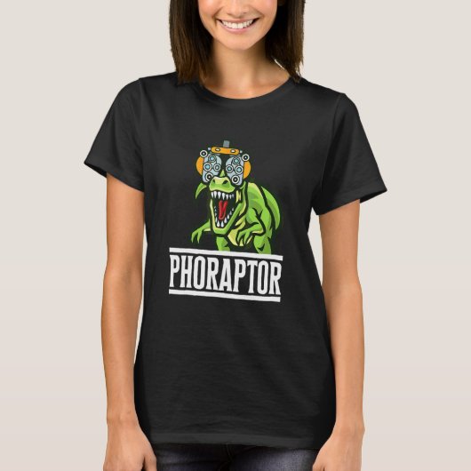 Optometrie-Maschine Phoropter Optiker Phoraptor T-Shirt (Vorderseite)