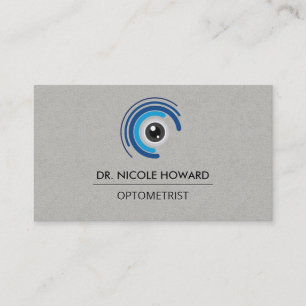 Optometrie Medizin Arzt Visitenkarte