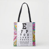 Optometrie Ophthomolgist Augenarztdiagramm-Tasche Tasche (Vorderseite)