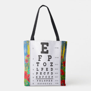 Optometrie Ophthomolgist Augenarztdiagramm-Tasche Tasche