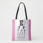 Optometrie Ophthomolgist Augenarztdiagramm-Tasche Tasche (Vorderseite)