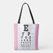 Optometrie Ophthomolgist Augenarztdiagramm-Tasche Tasche (Rückseite)