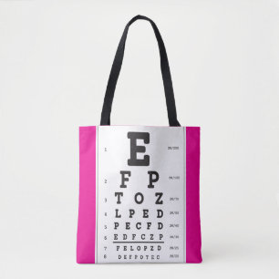 Optometrie Ophthomolgist Augenarztdiagramm-Tasche Tasche