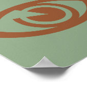 Optometrie Pop Kunst Poster (Ecke)