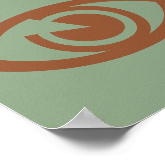 Optometrie Pop Kunst Poster (Ecke)