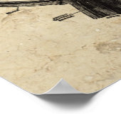 Optometrie Poster Ophthalmologe Augendiagramm (Ecke)