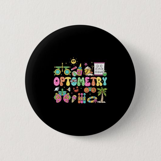 Optometrie Sommer Stimmung Ophthalmologie Tech Aug Button (Vorderseite)