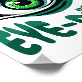 Optometrie St Patricks Tag Optometriker Optiker Au Poster (Ecke)