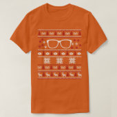 Optometrie Ugly Sweater Sonnenbrille Auge Auge Aug T-Shirt (Design vorne)