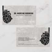 Optometriker | Arzt | Augenuntersuchung Terminkarte (Vorne/Hinten)