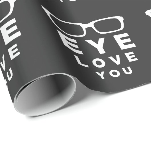 Optometriker Augenarzt Ophthalmologie Spaß Geschenkpapier (Rolleneckpunkt)