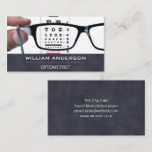 Optometriker | Augenspezialist Visitenkarte (Vorne/Hinten)