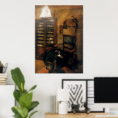Optometriker - Büro der Optometristen Poster (Heimbüro)
