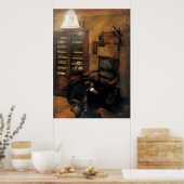 Optometriker - Büro der Optometristen Poster (Küche)