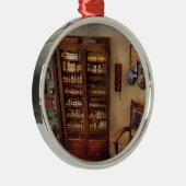 Optometriker - Büro der Optometristen Silbernes Ornament (Rechts)