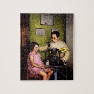 Optometriker - die Augenuntersuchung 1929 Puzzle