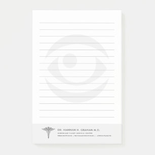 Optometriker  Eye Doctor individuell einstellbare  Post-it Klebezettel