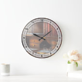 Optometriker - Gläser - Karrierewege Große Wanduhr (Zuhause)