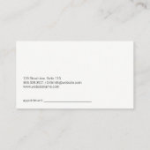 Optometriker | Gläser Terminkarte (Rückseite)