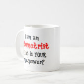 Optometriker Kaffeetasse (Vorderseite Links)