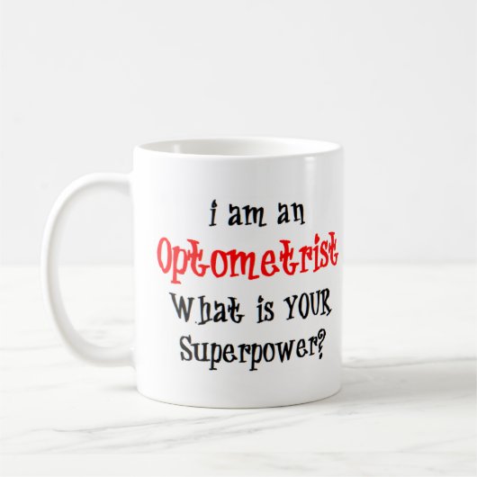 Optometriker Kaffeetasse (Links)
