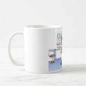 Optometriker - Männlicher Cartoon von PrintedPerfe Kaffeetasse (Links)
