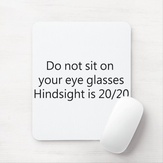 Optometriker-Mausunterlage Mousepad (Mit Mouse)