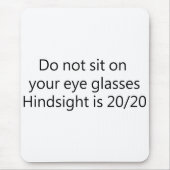 Optometriker-Mausunterlage Mousepad (Vorne)