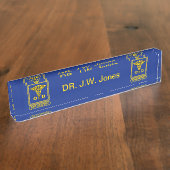 Optometriker Namensplakette (Seite)